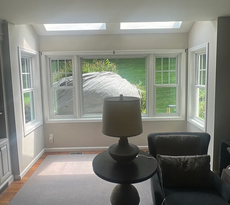 Fiberglass double hung windows